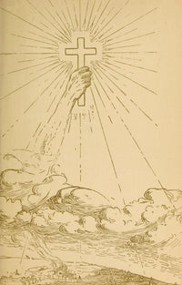 The Fiery Cross 1918 Hand with Cross Poster Print