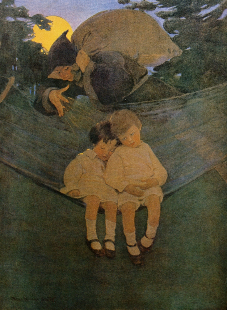 The Sandman Poster Print by Jessie Willcox Smith, 1915 artwork.