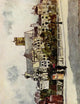 Paris 1909 Au bord de la Seine Poster Print by Mortimer Menpes.