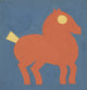 Horse Motif Poster Print by Winold Reiss showcasing elegant horses.