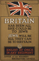 WWI Recruitment Poster 1915 - Britain Has Been All She Could to the Jews Poster Print
