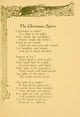 The Christmas Spirit Poster Print from A Book of Verse 1907 by Edith Ver Sluis