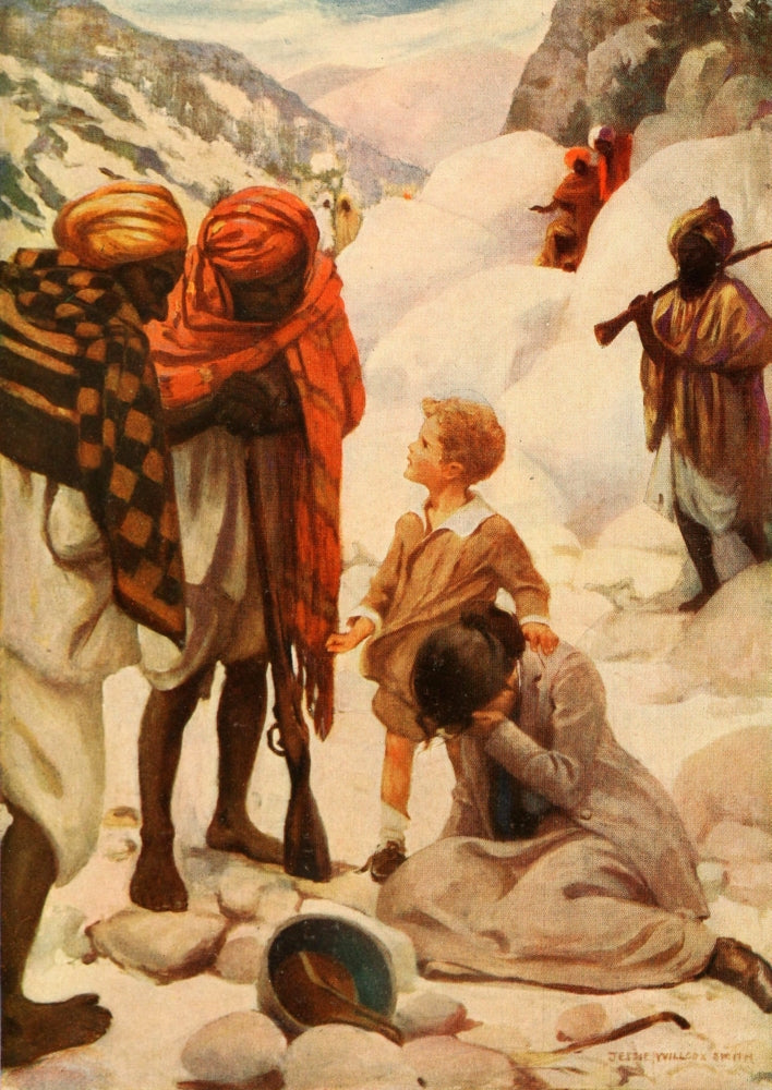 Scribner's 57 Wee Willie Winkie Poster Print by Jessie Willcox Smith featuring colorful nursery imagery.