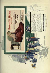 Advertising & Selling Magazine 1920 Brown Bilt Shoes Poster Print