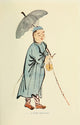 The Chinese at Home 1911 Poster Print featuring a blind merchant.
