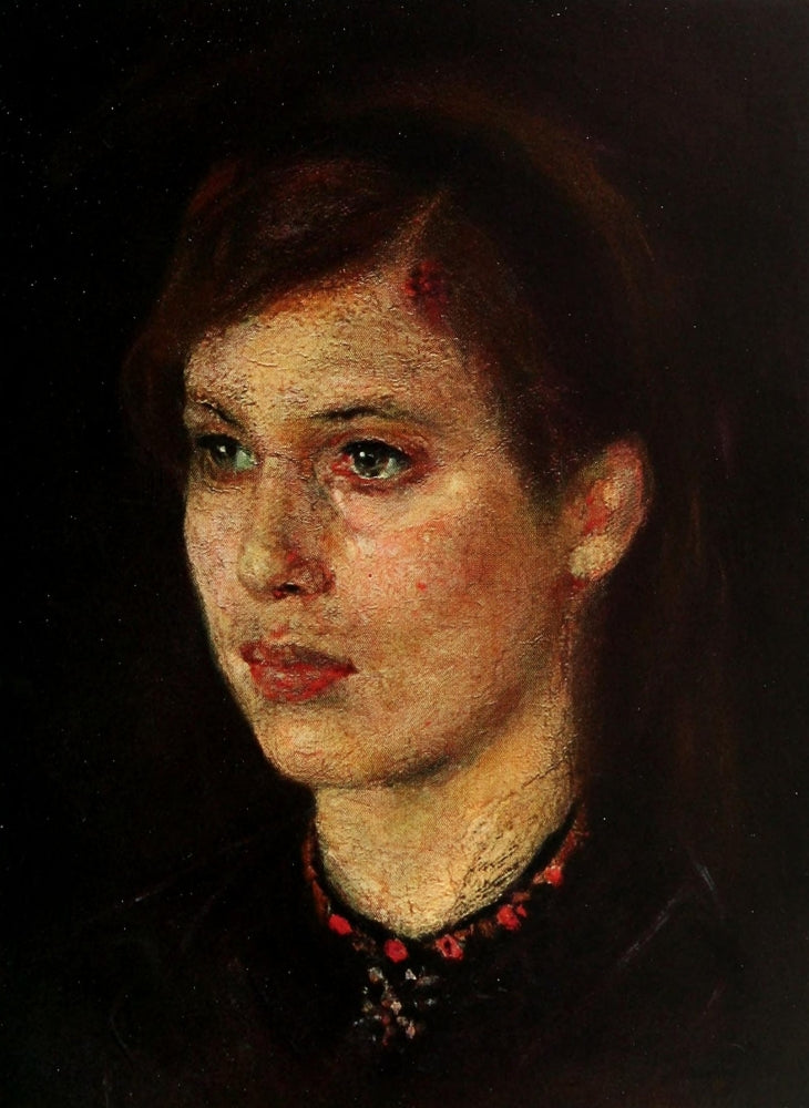 Artist's Sister Inger Poster Print by Edvard Munch, 18x24 inches