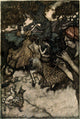 Ingoldsby Legends 1907 Waltz Poster Print by A. Rackham