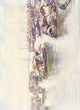 China 1909 Sampans Poster Print by Mortimer Menpes showcasing traditional Chinese boats