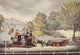 1927 Mailcoach in Flood 1827 Poster Print by James Pollard
