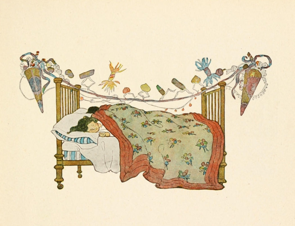 Twas the Night Before Christmas 1912 Poster Print by Jessie Willcox Smith