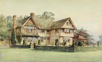 House at Rusper near Horsham, Sussex Poster Print by Unsworth Studio 52