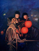 Japan 1901 By the Light of the Lanterns Poster Print by Mortimer Menpes.