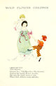 Wild Flower Children c.1918 Ground Ivy Poster Print by Janet Laura Scott