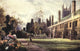 Oxford 1905 Magdalen College Garden Poster Print by William Matthison
