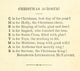 Christmas Selections 1906 Christmas Acrostic Poster Print by R.L. McNaught
