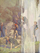Stirring Stories for Boys 1935 Scouts in Waterfall Poster Print