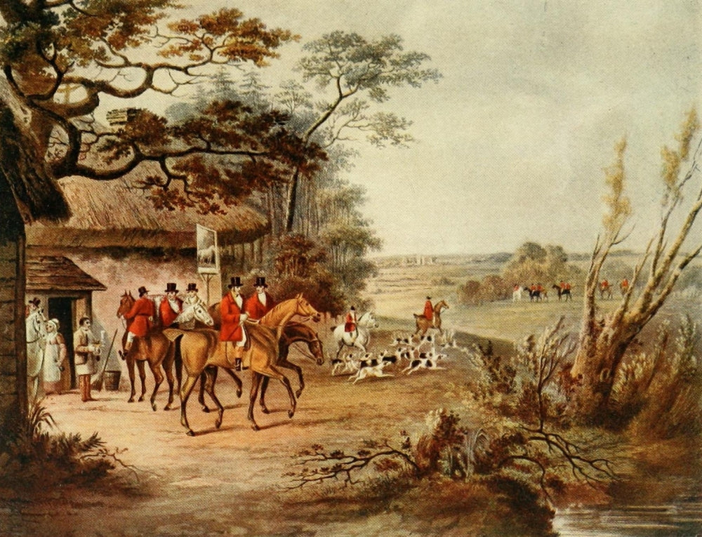 Observations on Fox-Hunting 1922 Poster Print by Dean Wolstenholme