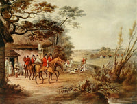 Observations on Fox-Hunting 1922 Poster Print by Dean Wolstenholme