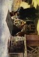 Stroll on the Boulevard fine art print by Mortimer Menpes, Paris 1909 scene.