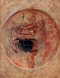 Below the Cataracts 1907 Poster Print by Walter Tyndale showcasing Egyptian mythology.