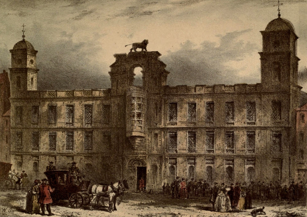 Old London 1900 Northumberland House, Strand Poster Print by Waldo Sergeant