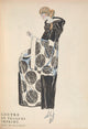 Soeurs David Gazette du Bon Ton 1922 Loutre et Velours Poster Print