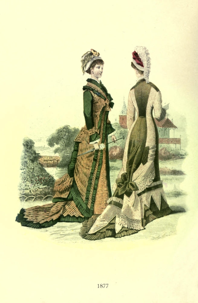 Dame Fashion 1913 Woman of 1877 Poster Print showcasing vintage elegance.