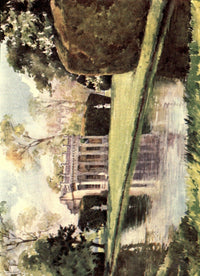 A Book of English Gardens 1906 The Bowling Green House Poster Print by Katharine Montagu Wyatt