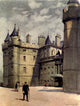 Charm of Edinburgh 1913 Hollyrood Poster Print by Harry Morley
