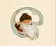 Twas the Night Before Christmas Santa Poster Print by Jessie Willcox Smith