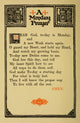 Prayers for Little Men - 1912 A Monday Prayer Poster Print by Morgan van Roorbach Shepard