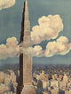 Larkin Tower Poster Print featuring a never-built architectural design.