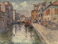 Venice 1912 Chioggia Fish Market Poster Print by Mortimer Menpes