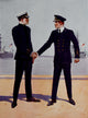 Lucky Bag 1918 Royal Naval Academy Poster Print showcasing historical design.
