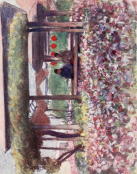 Japan 1901 At Horikiri Poster Print by Mortimer Menpes