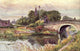 Lancashire 1921 Rufford Poster Print by Albert Woods showcasing serene landscape.
