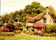 Cottages & Village Life 1912 Almshouses poster print by Alfred Quinton, depicting charming cottages in Somerset.