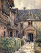 Little Wolford Manor House Poster Print by F. Whitehead