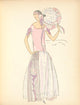 Soeurs David Gazette du Bon Ton 1921 Summer Gown Poster Print