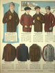 Eaton's Fall Catalogue 1920-21 Men's Cardigans Poster Print showcasing vintage fashion.