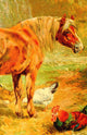 Horse Tales 1924 Horse Sally Poster Print featuring a vintage horse design.