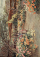 Japanese Gardens 1912 Poster Print by Walter Tyndale showcasing serene garden details.