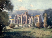 Abbotsford 1905 Abbey Melrose Poster Print by William Smith
