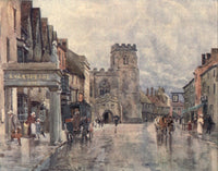 Stratford with Leamington 1911 Guild Chapel Poster Print by F. Whitehead