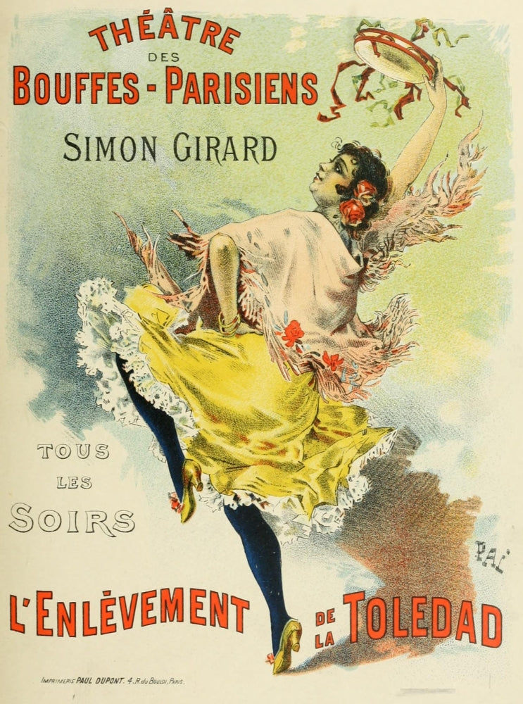 Les Affiches Illustrées (1886-1895) Poster Print by Jean de Paléologue