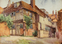 Britain Beautiful 1920 Mermaid Inn, Rye Poster Print by George F. Nicholls