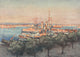 Naval Front 1920 HMS Queen Poster Print by Donald Maxwell showcasing trawlers and drifters