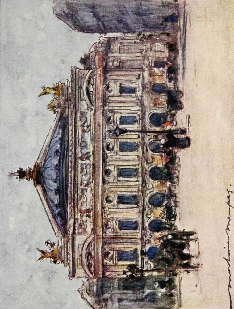 Paris 1909 Opera Poster Print by Mortimer Menpes