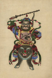 Chinese New Year's Print (1850-1900) Poster Print showcasing festive celebration designs.