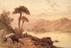 Loch Leven Castle Poster Print by Thomas C.L. Rowbotham, picturesque Scottish scenery.